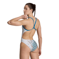 Arena Planet Water Challenge Back Ladies Swimsuit - Blue Cosmo-Swimsuit-Arena-SwimPath