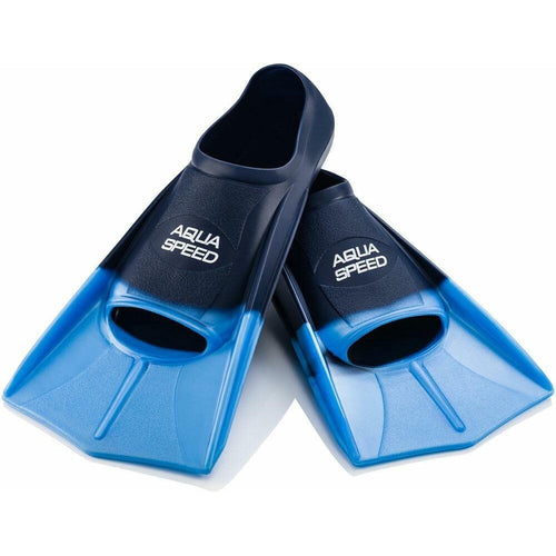 Aqua Speed Training Fins - Blue/Navy-Fins-Aqua Speed-SwimPath