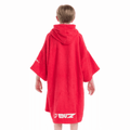 Buz Junior Unisex Hooded Changing Robe - Sunset Red-Changing Robe-Buz-SwimPath
