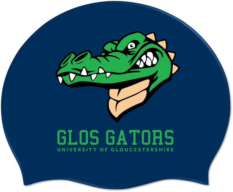 Gloucester Gators Silicone Swimming Cap - Navy-Team Kit-Glos Gators-Navy-SwimPath