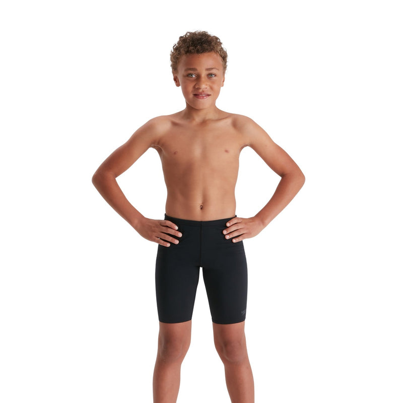 Speedo Boy's Eco Endurance+ Jammer - Black-Training Jammers-Speedo-SwimPath