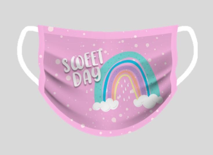 Sweet Day Face Cover-Face Cover-Face Mask For Sale UK-Small (Suitable for Kids)-SwimPath