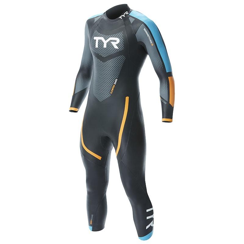 TYR Men's Hurricane Category 2 Wetsuit-Wetsuit-TYR-SwimPath