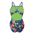 Uglies Womens Party Gras V-2 Back One Piece-Swimsuit-Uglies-SwimPath